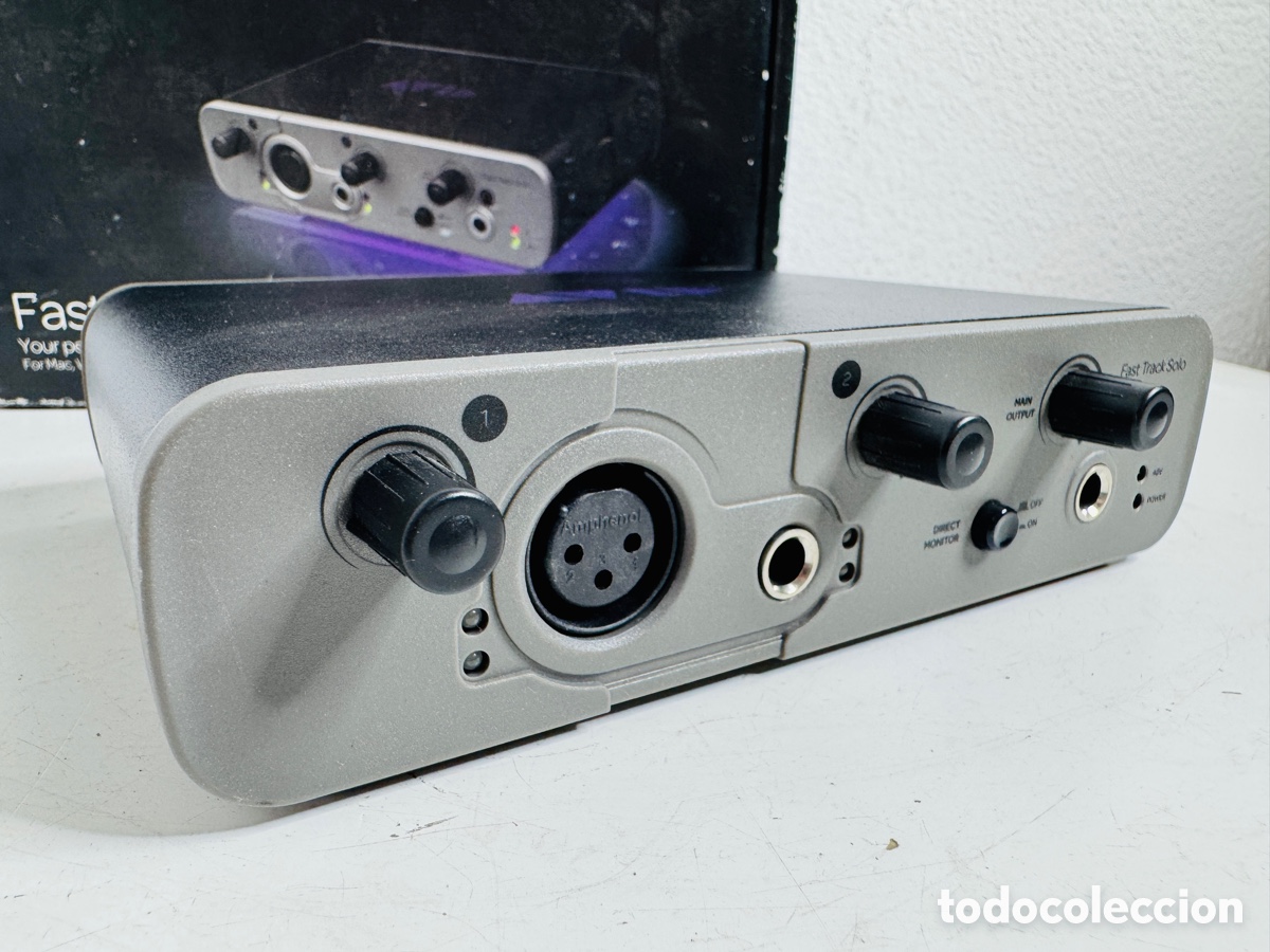 Segunda mano: Avid Fast Track Solo Audio Interface - Foto 10