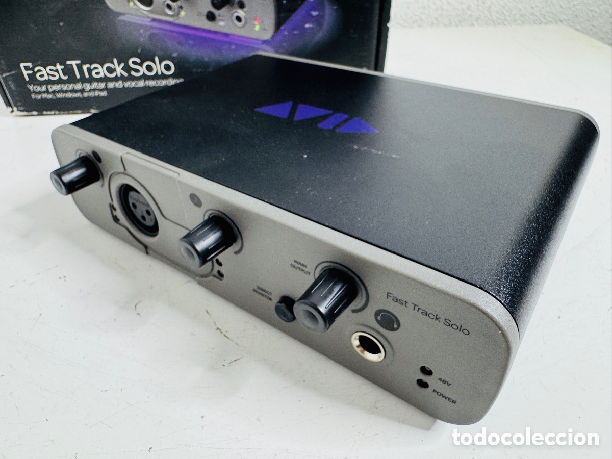 Segunda mano: Avid Fast Track Solo Audio Interface - Foto 11