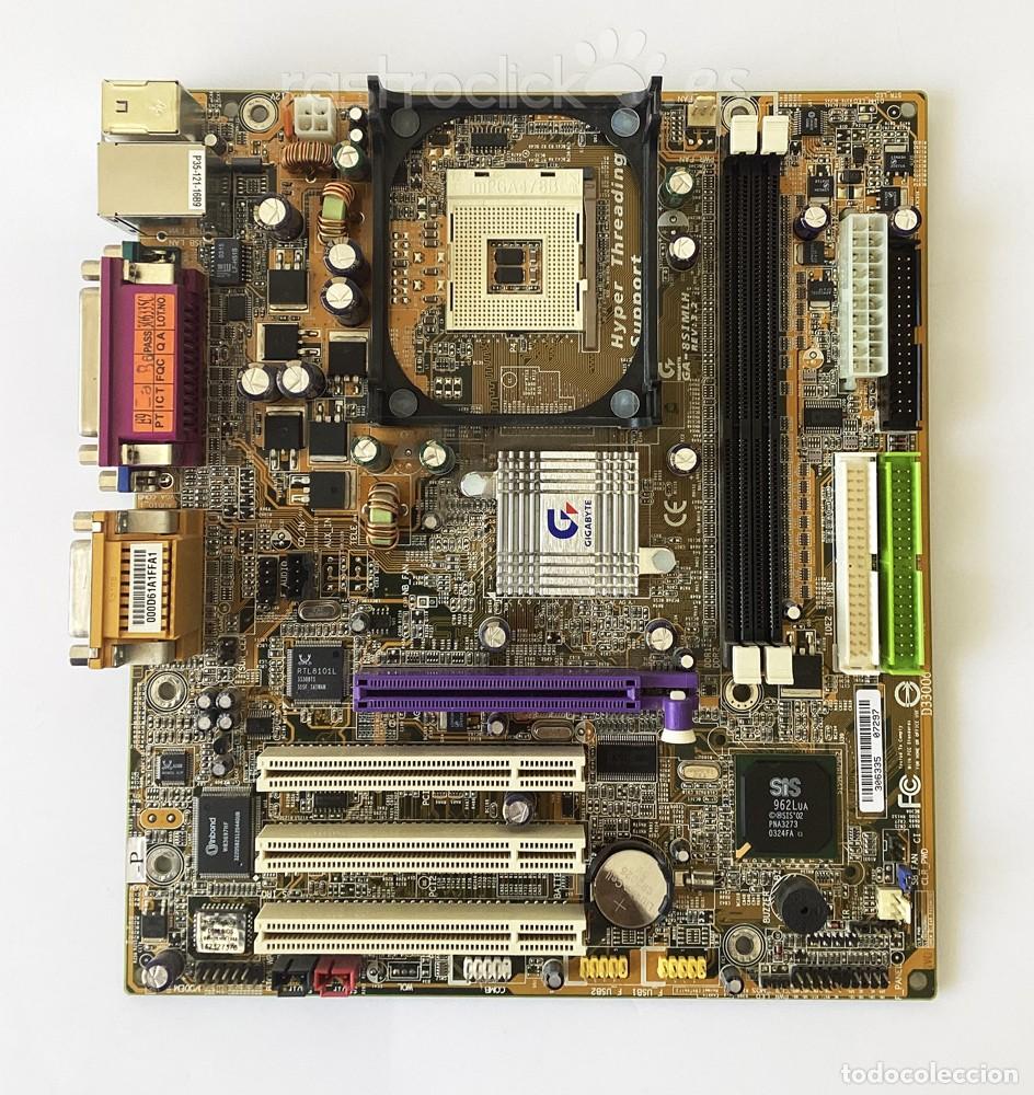Segunda mano: Placa Base GIGABYTE GA-8SIMLH rev: 3.2 - Foto 1