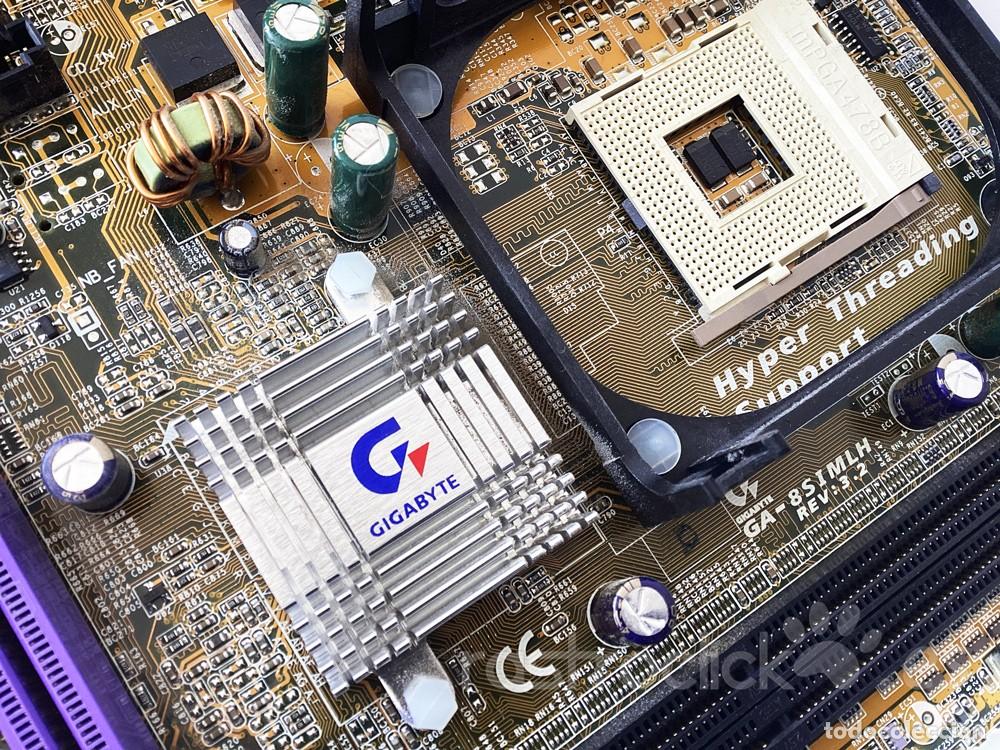 Segunda mano: Placa Base GIGABYTE GA-8SIMLH rev: 3.2 - Foto 4