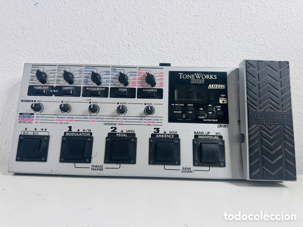 Segunda Mano: KORG AX1500G ToneWorks Guitar Multi Effects Pedal Processor
