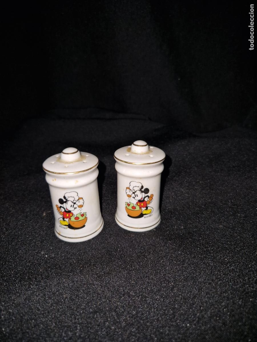 Segunda Mano: BONITO JUEGO DE SALEROS MICKEY MOUSE.