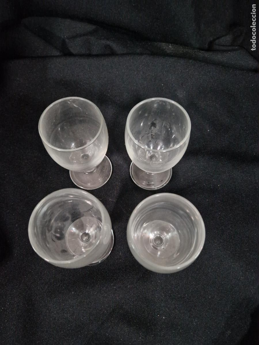 Segunda mano: 4 BONITAS DE CRISTAL. MEDIDA 10*6 - Foto 4
