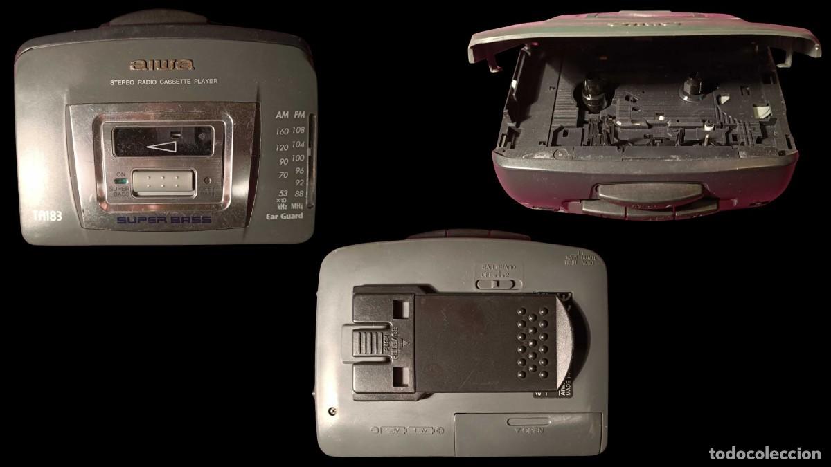 Second-Hand: WALKMAN AIWA TA183 &middot; STEREO RADIO CASSETTE PLAYER &middot; SUPER BASS &middot; AM/FM &middot; EAR GUARD &middot; A&Ntilde;OS 90