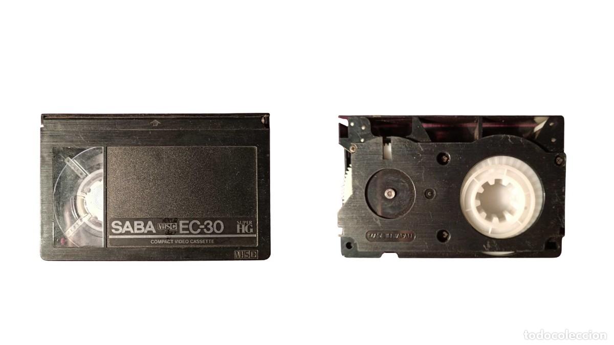 Segunda Mano: CINTA VHS-C SABA EC-30 SUPER HG &middot; COMPACT VIDEO CASSETTE &middot; MADE IN JAPAN &middot; 30 MIN . A&Ntilde;OS 80/90