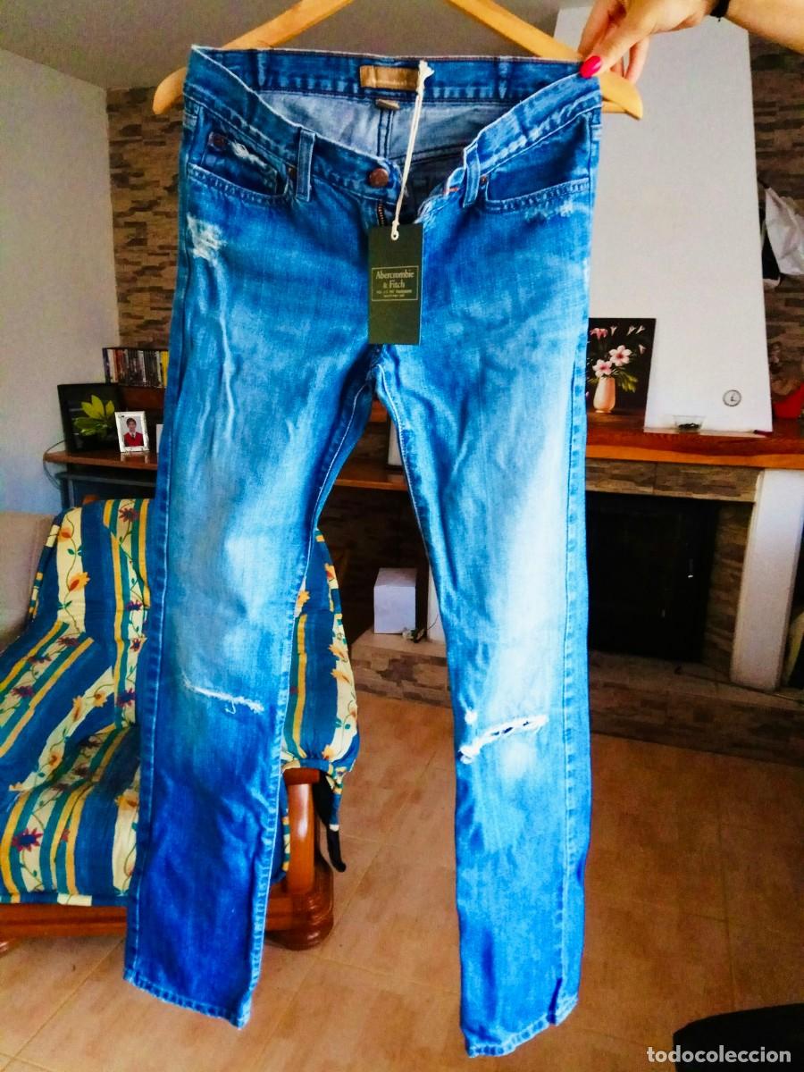 Segunda Mano: Vaqueros A&f XS ORIGINAL env&iacute;o econ&oacute;mico