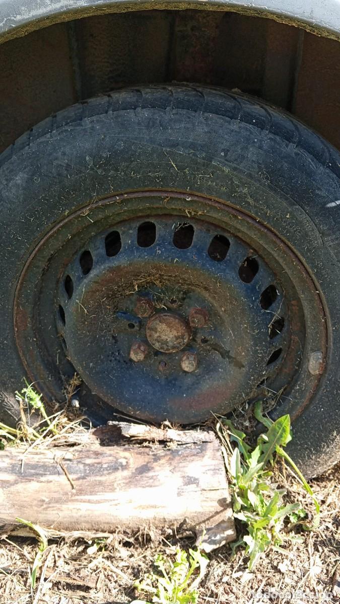 Segunda Mano: Rueda repuesto 4x98 Fiat Alfa Romeo Ford Ka ORIGINAL env&iacute;o econ&oacute;mico