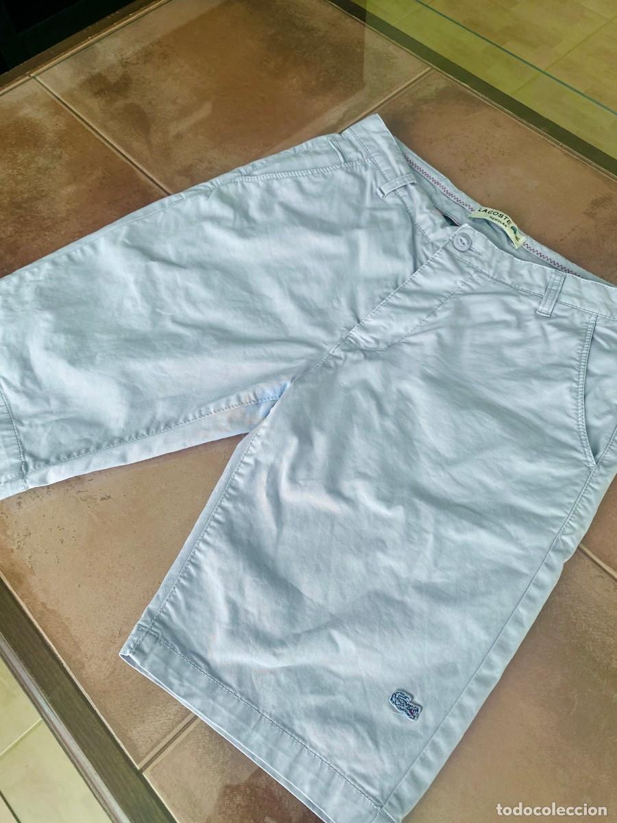 Segunda Mano: Shorts Lacoste M Celeste Cielo ORIGINAL env&iacute;o econ&oacute;mico
