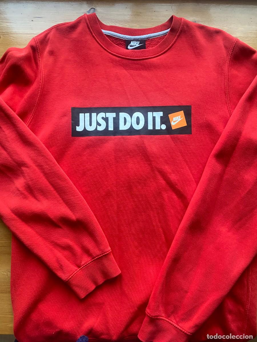 Segunda Mano: Sudadera Nike S Roja ORIGINAL env&iacute;o econ&oacute;mico