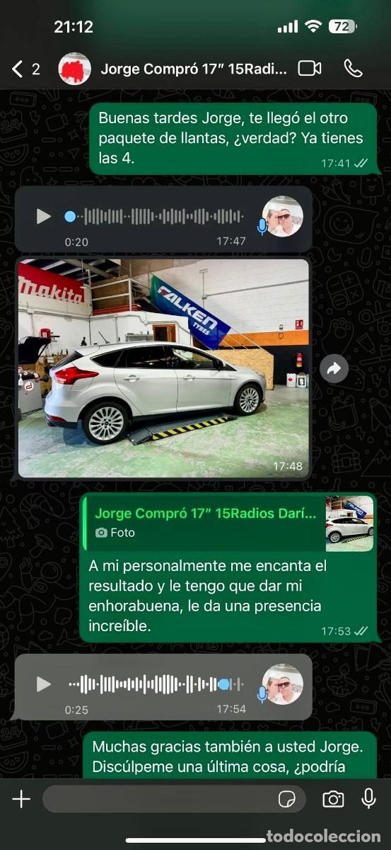 Segunda Mano: Llanta suelta 17&rdquo; ford focus smax cmax ORIGINAL env&iacute;o econ&oacute;mico