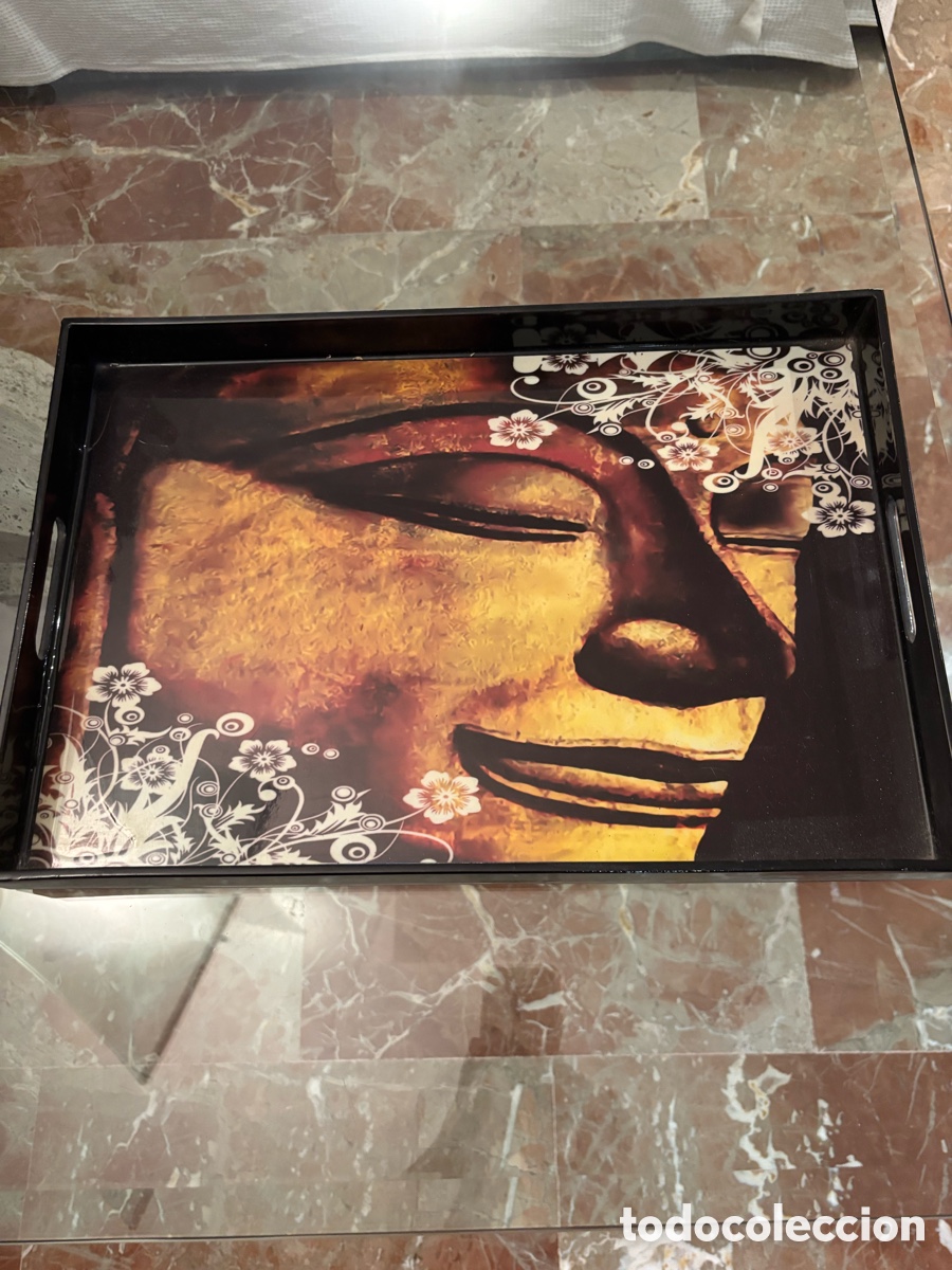 Segunda mano: Bandeja Buda 35 x 41 cm - Foto 1