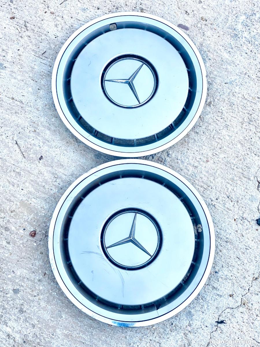 Segunda Mano: TAPACUBOS MERCEDES BENZ W124 W201 ORIGINAL env&iacute;o econ&oacute;mico