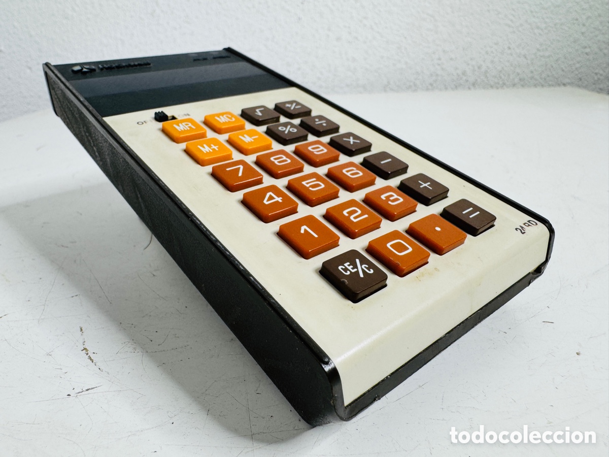 Segunda mano: Vintage Rockwell 24RD Green LED Display Electronic Calculator - Foto 5