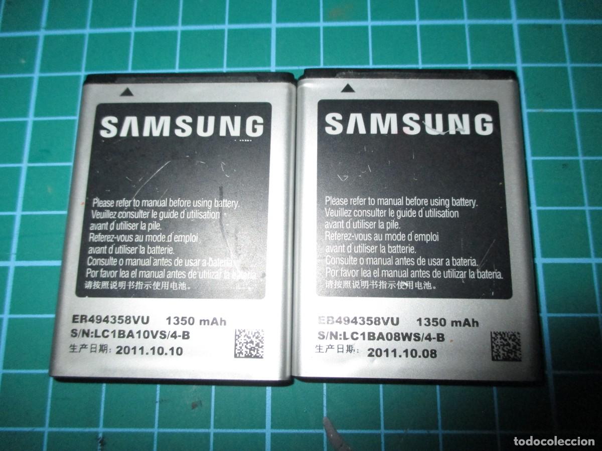 Segunda Mano: 555- Bater&iacute;as Originales Samsung EB494358VU (1350 mAh) - Excelente Estado