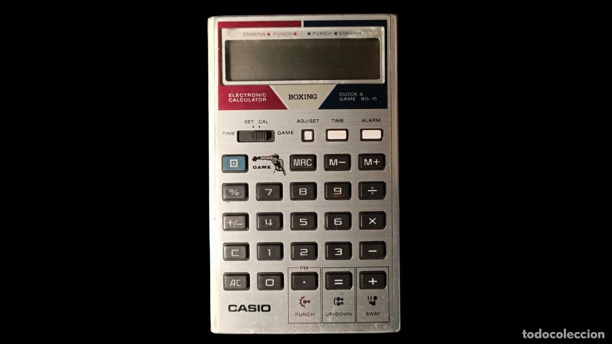 Segunda M&atilde;o: CALCULADORA CASIO BG-15 - RELOJ - JUEGO ELECTR&Oacute;NICO DE BOXEO - MADE IN JAPAN - A&Ntilde;OS 80 - MUY RARO
