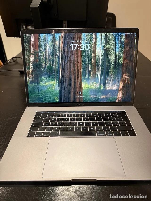 Segunda mano: Macbook Pro 15&rdquo; 2018 Plata ORIGINAL env&iacute;o econ&oacute;mico - Foto 2