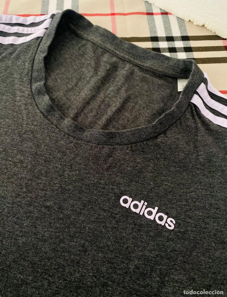 Segunda Mano: Adidas S Camiseta Gris ORIGINAL env&iacute;o econ&oacute;mico