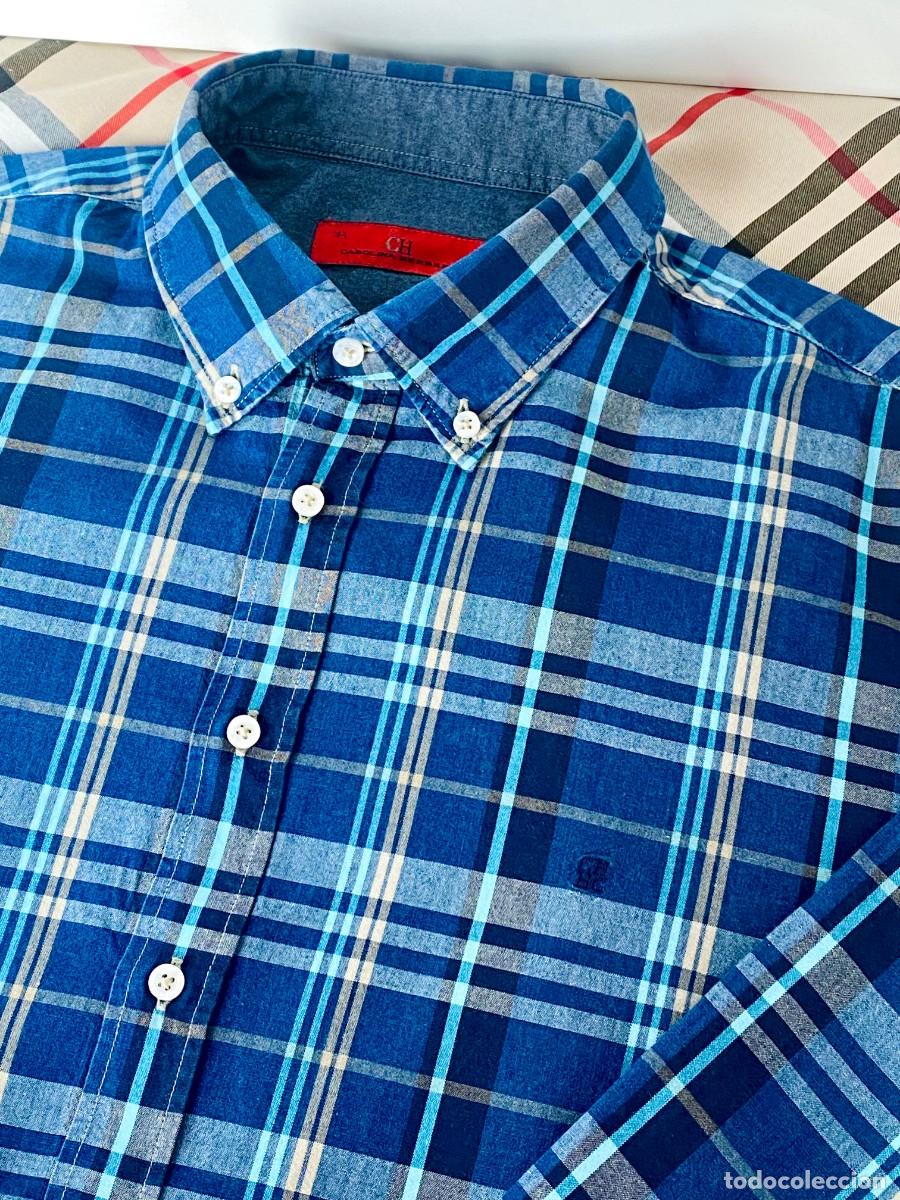 Segunda Mano: Camisa Carolina Herrera L 16 1/2 ORIGINAL env&iacute;o econ&oacute;mico
