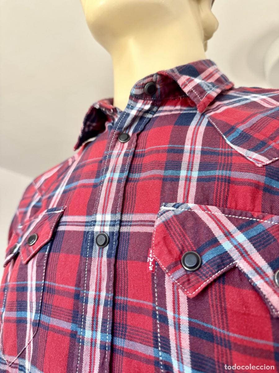 Segunda Mano: Levis L Camisa Roja Original ORIGINAL env&iacute;o econ&oacute;mico