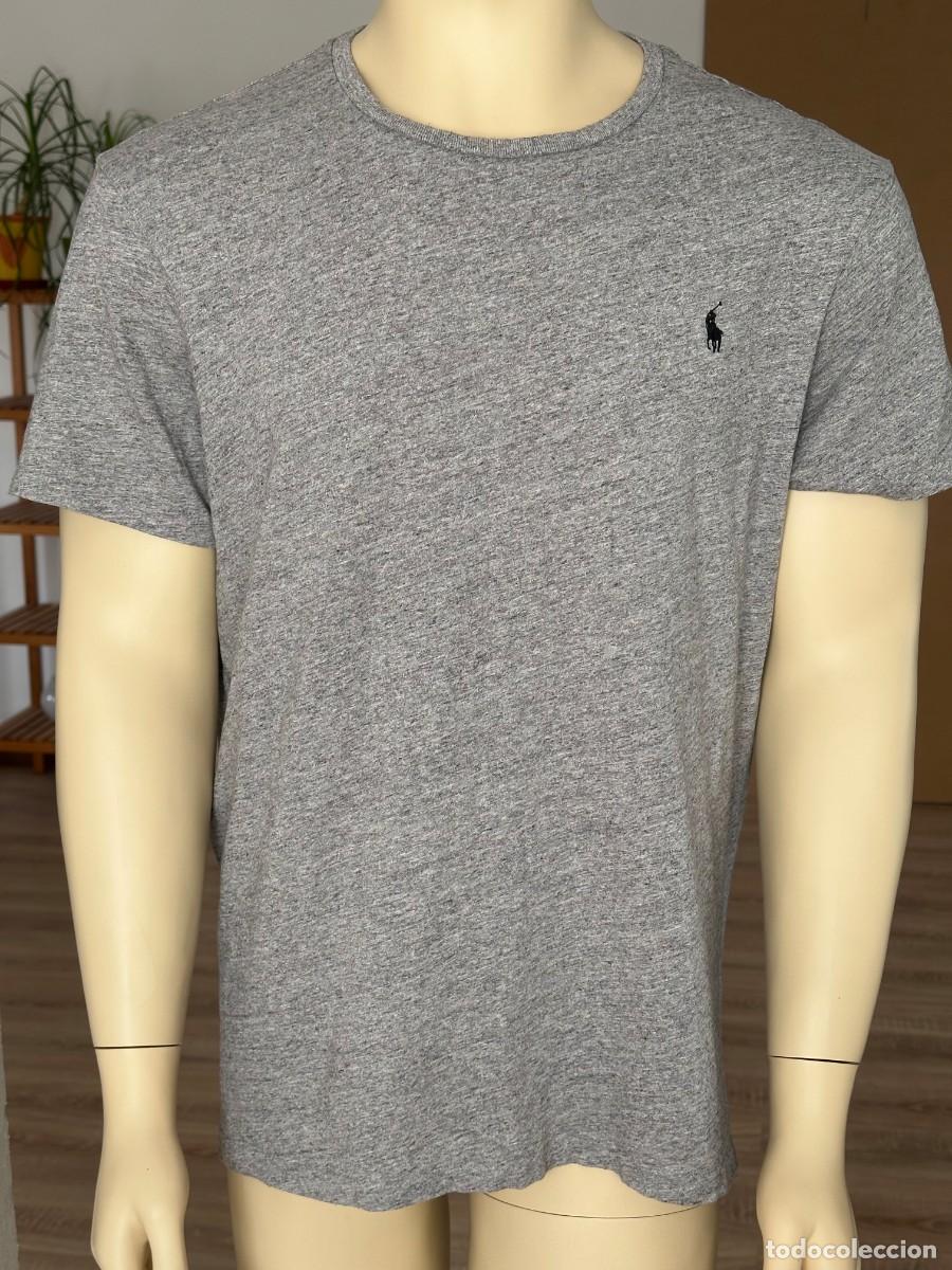 Segunda Mano: Ralph Lauren Camiseta XL Gris ORIGINAL env&iacute;o econ&oacute;mico