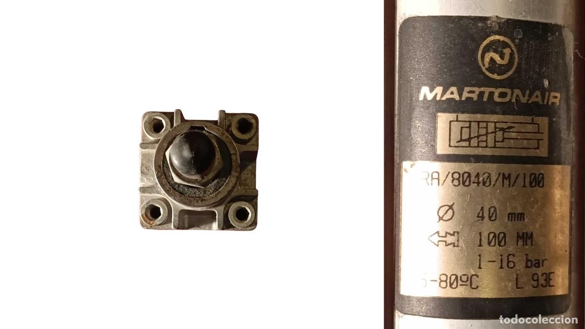 Seconda Mano: CILINDRO NEUM&Aacute;TICO DE DOBLE EFECTO MARTONAIR - REFERENCIA RA/8040/M/100 - &Oslash; 40 MM - CARRERA 100 MM