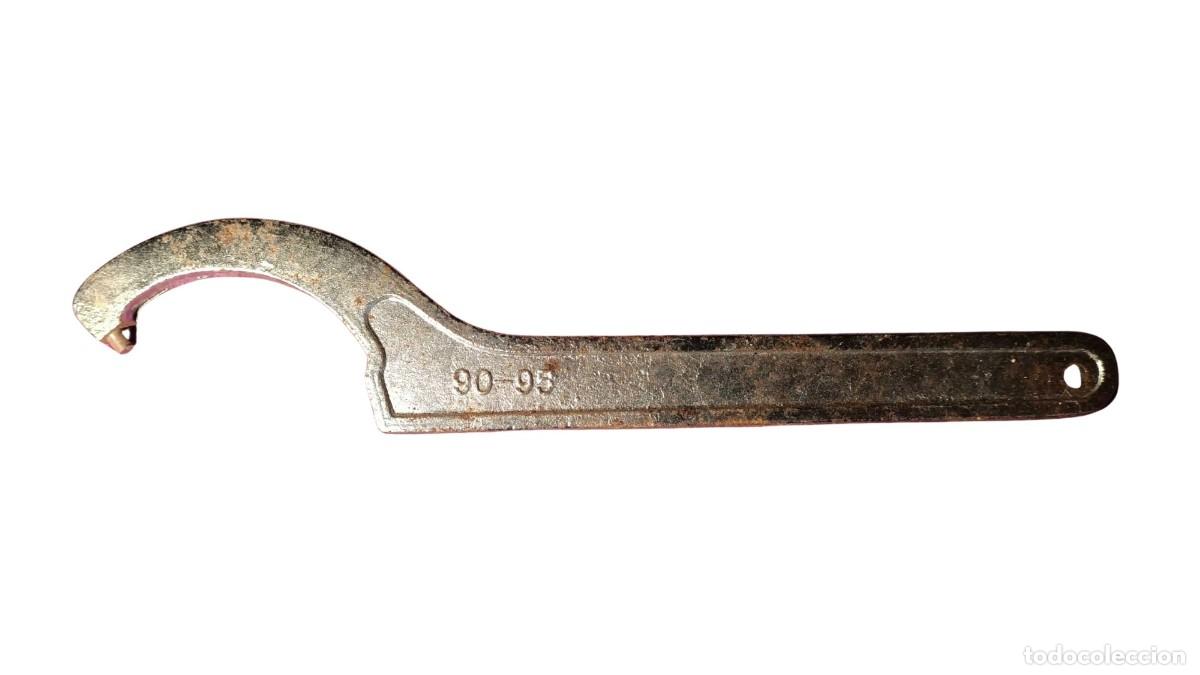 Seconda Mano: LLAVE DE GANCHO CON ESPIGA 90&ndash;95 mm &middot; ACERO &middot; HOOK SPANNER WRENCH