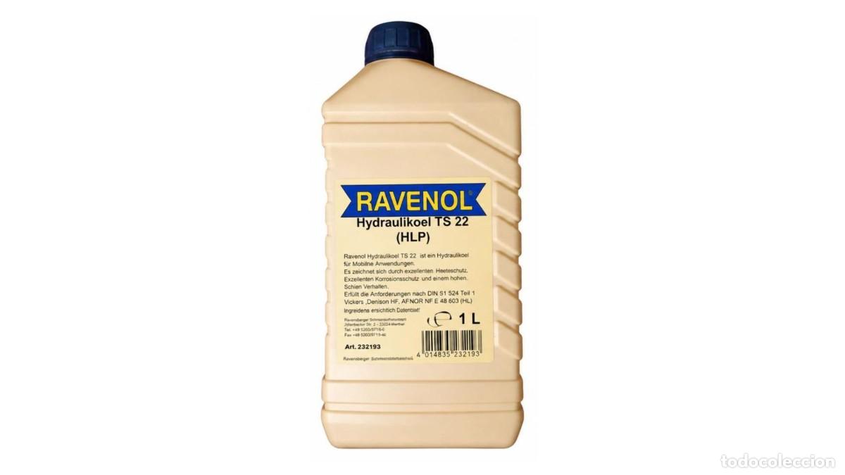 Seconda Mano: ACEITE HIDR&Aacute;ULICO RAVENOL HYDRAULIKOEL TS 22 HLP - 1 LITRO - ALEMANA