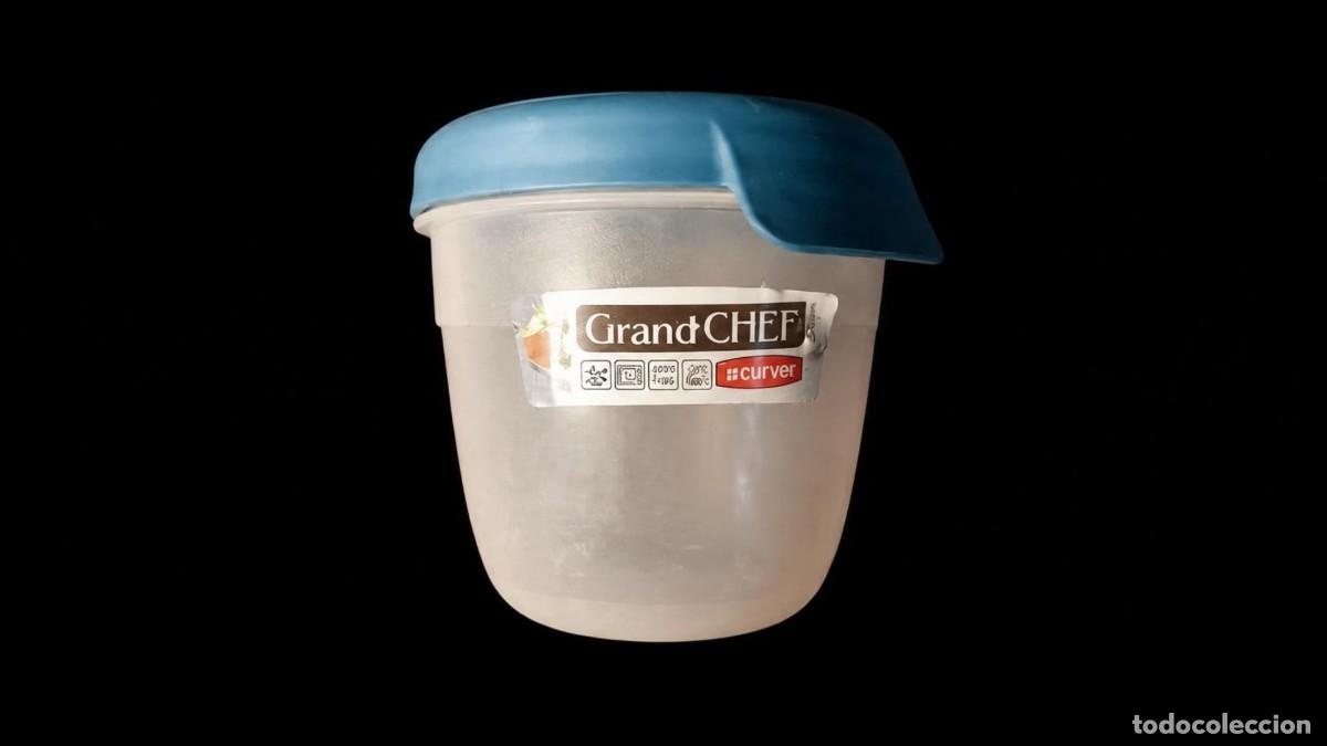 D'Occasion: BOTE HERM&Eacute;TICO REDONDO CURVER GRAND CHEF &middot; APTO MICROONDAS CONGELADOR LAVAVAJILLAS &middot; TUPPER