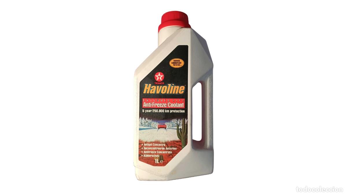 Seconda Mano: ANTICONGELANTE REFRIGERANTE TEXACO HAVOLINE EXTENDED LIFE - 5 A&Ntilde;OS/250.000 KM - 1 LITRO