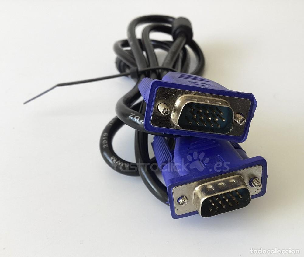 Segunda mano: Cable VGA macho/macho 1,50m - Foto 1