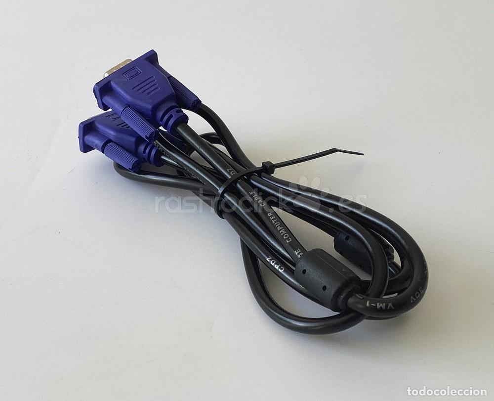 Segunda mano: Cable VGA macho/macho 1,50m - Foto 2