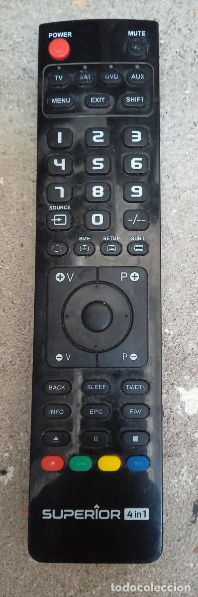 Segunda Mano: Mando programable universal SUPERIOR 4 en 1