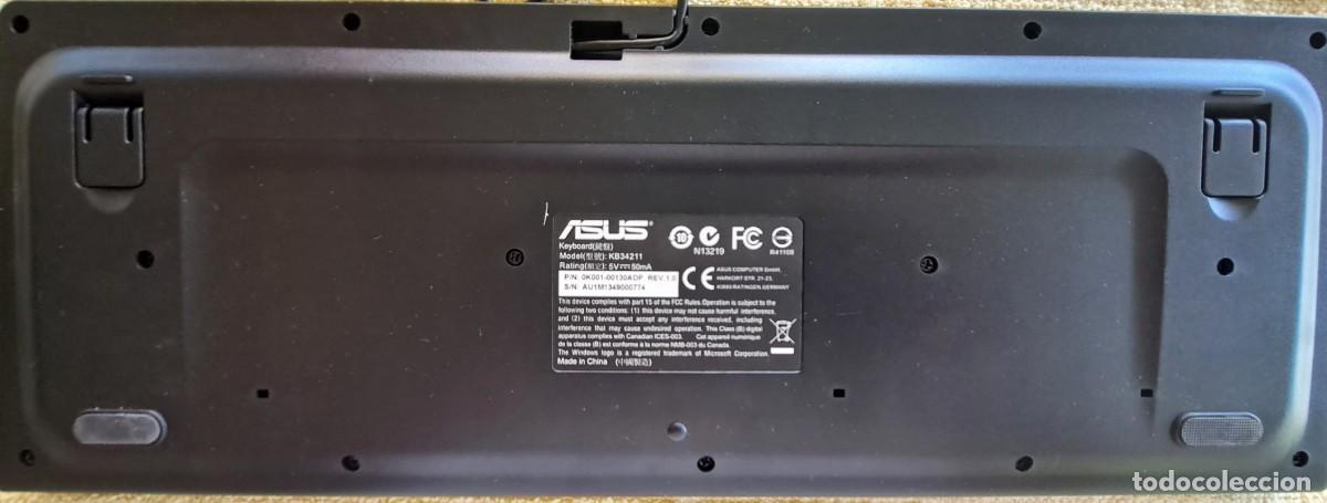 Segunda mano: TECLADO ASUS KB34211 USB, SIN USAR NUNCA. - Foto 5