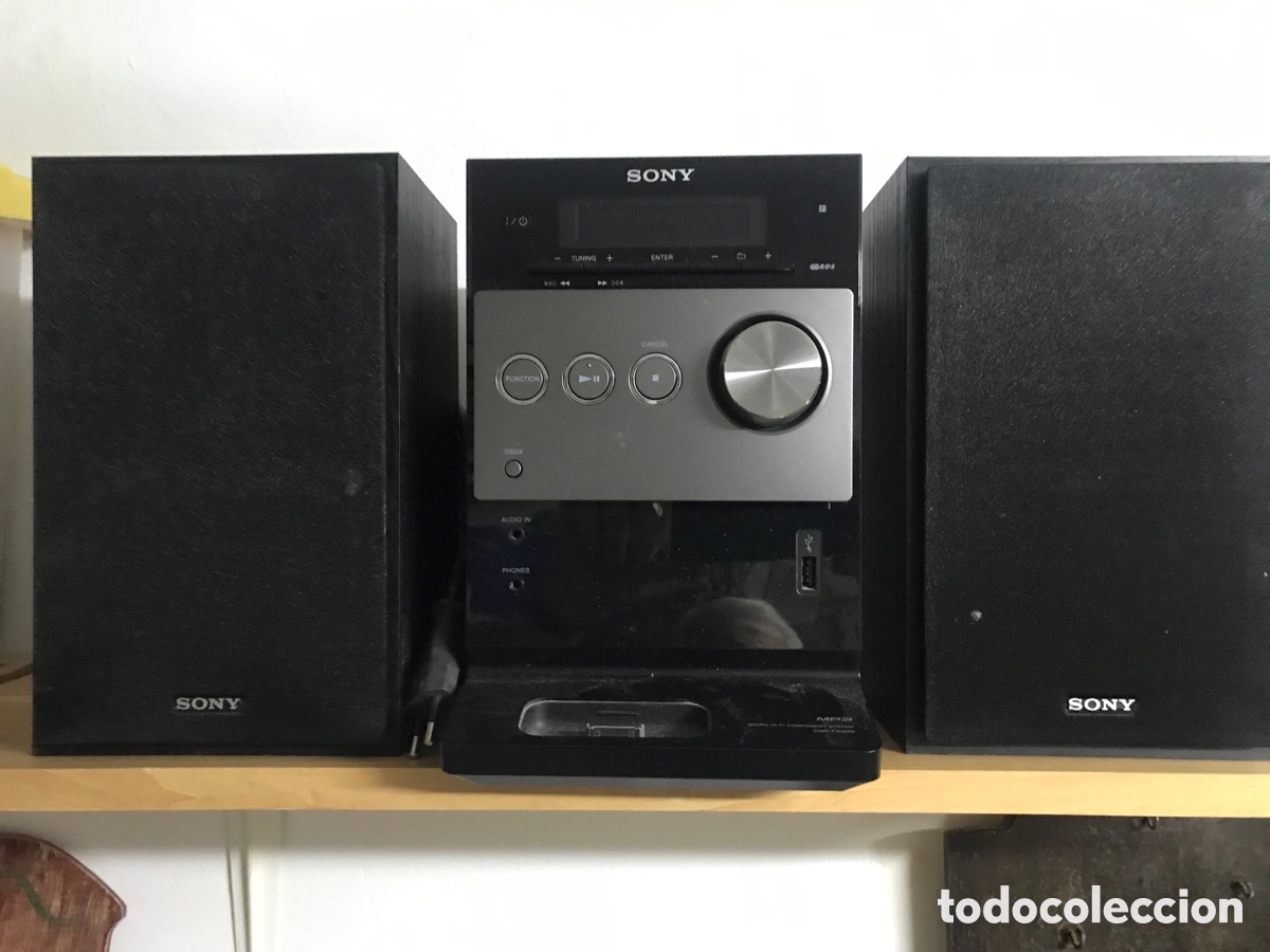 Segunda Mano: Mini cadena Sony con radio y CD