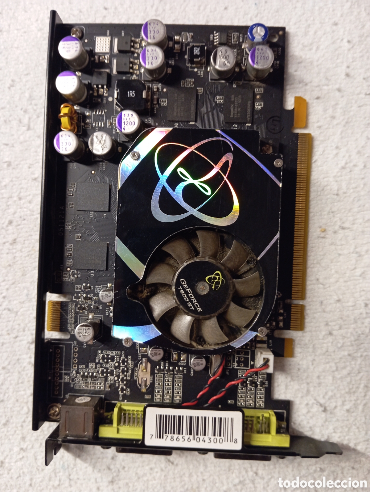 Segunda Mano: XFX GeForce 7600 GT 256MB DDR3 PCI-Express | Edici&oacute;n Dual DVI + TV-Out | Retro Gaming