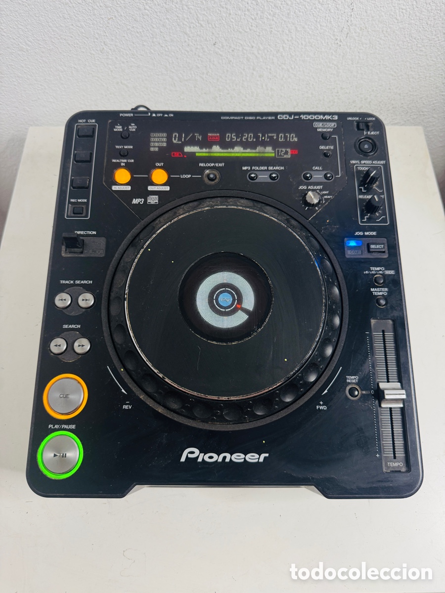 Segunda Mano: Pioneer CDJ-1000MK3 Professional DJ CD Player MP3 Compact Disc Funciona