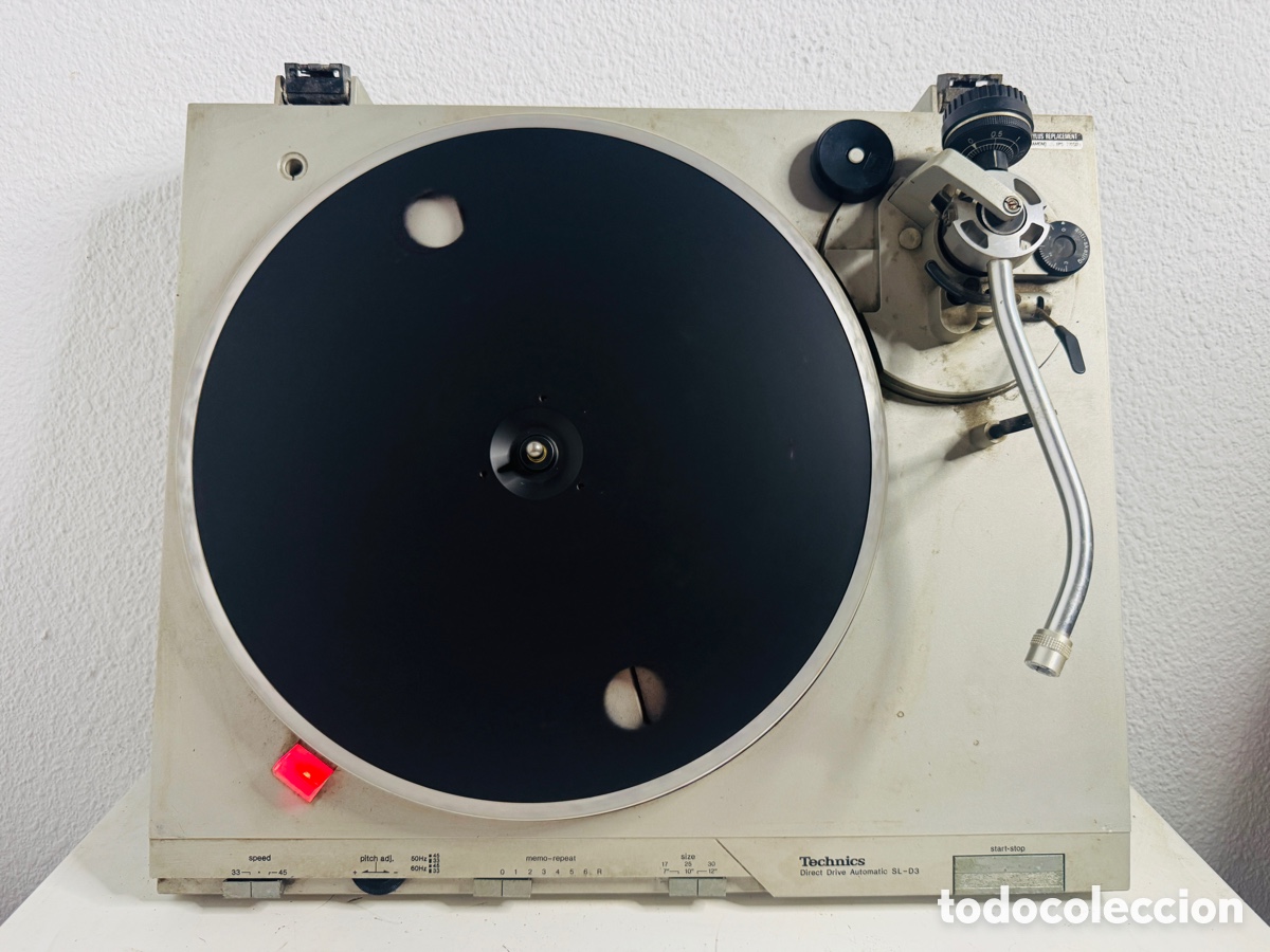 Segunda Mano: Technics SL-D3 Direct Drive Automatic Turntable Incompleto Restaurar Motor Ok