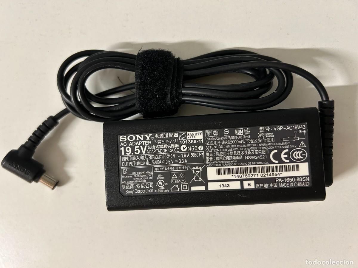Segunda Mano: Cargador original SONY PA-1650-88SN