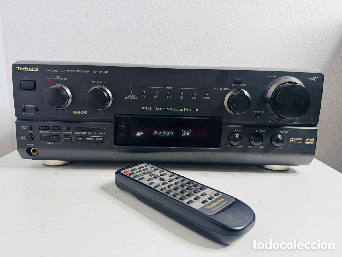 Segunda mano: Technics SA-DX940 AV Control Stereo Receiver & Remote Control - Foto 2