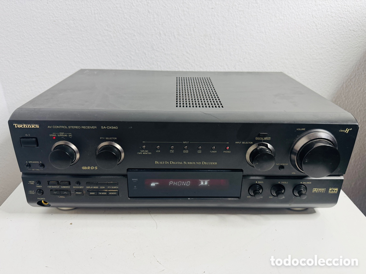 Segunda mano: Technics SA-DX940 AV Control Stereo Receiver & Remote Control - Foto 4