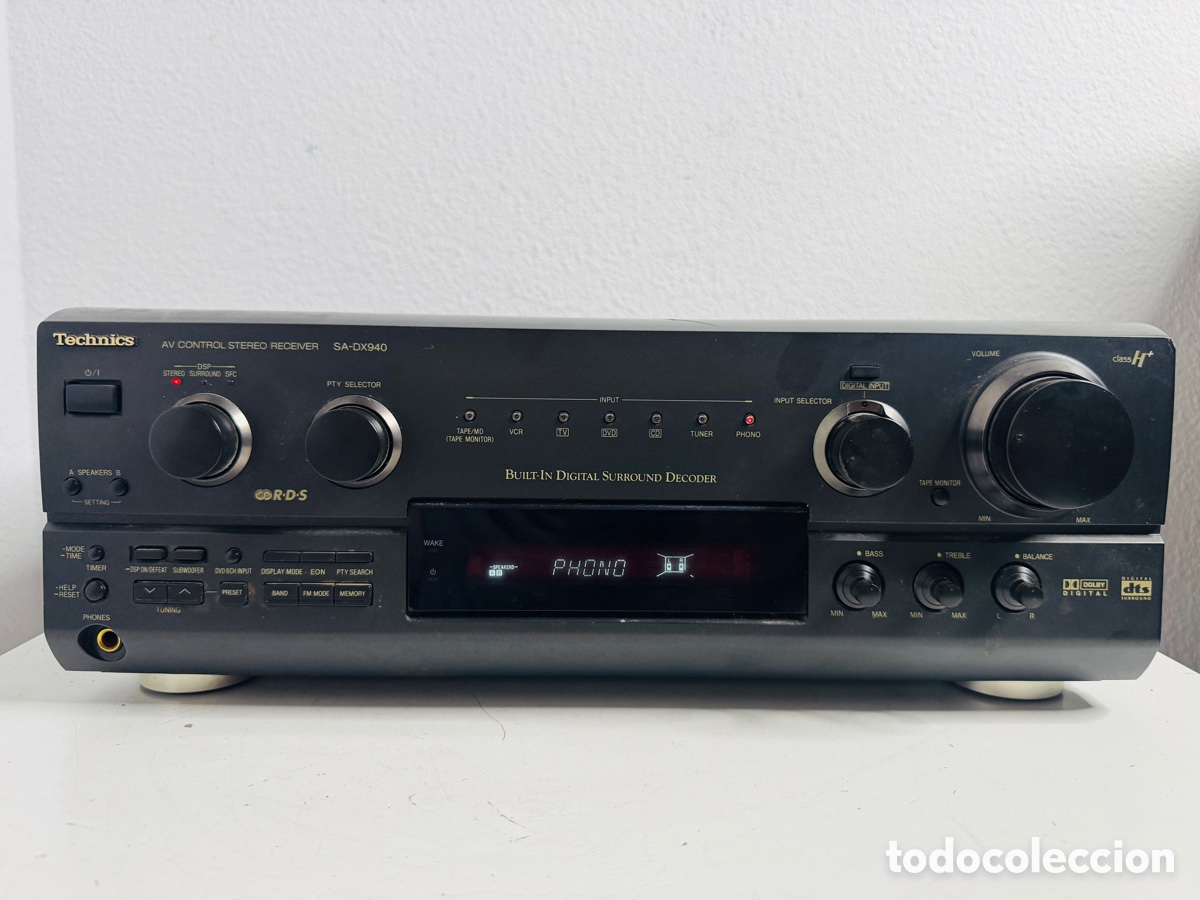 Segunda mano: Technics SA-DX940 AV Control Stereo Receiver & Remote Control - Foto 5