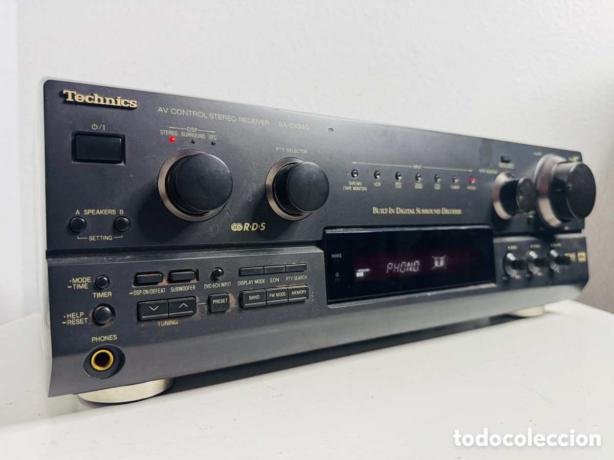 Segunda mano: Technics SA-DX940 AV Control Stereo Receiver & Remote Control - Foto 7