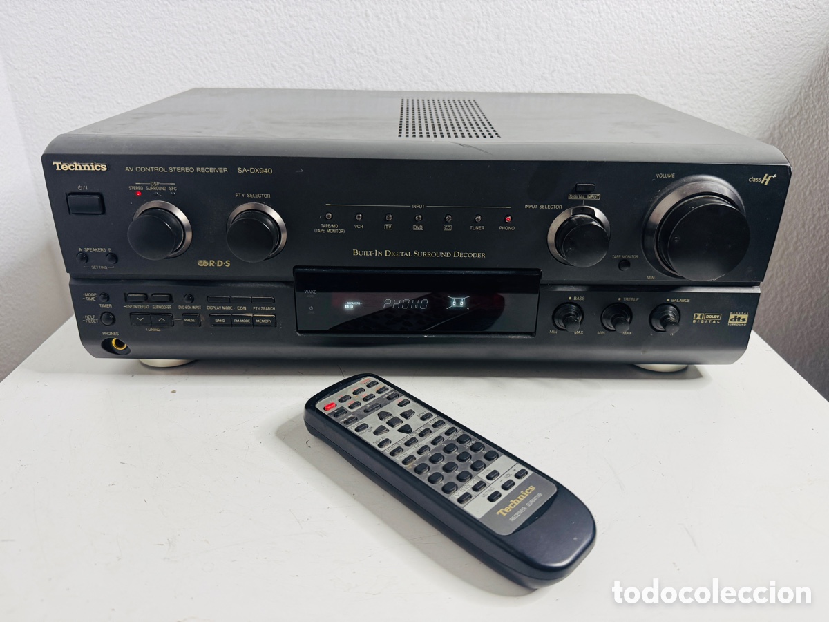 Segunda mano: Technics SA-DX940 AV Control Stereo Receiver & Remote Control - Foto 1