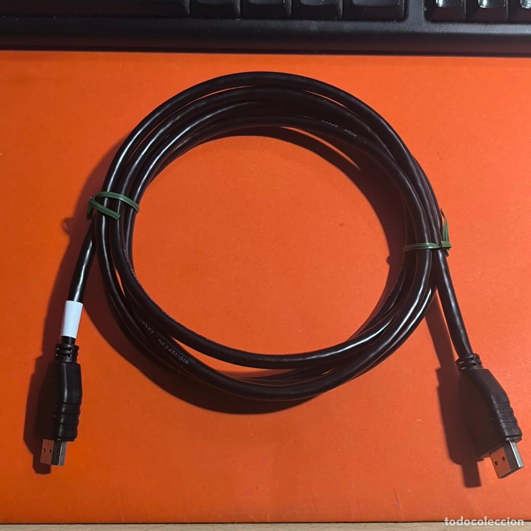 Segunda mano: 001490INF-cable HDMI high speed con ethernet- 2 metros - Foto 1