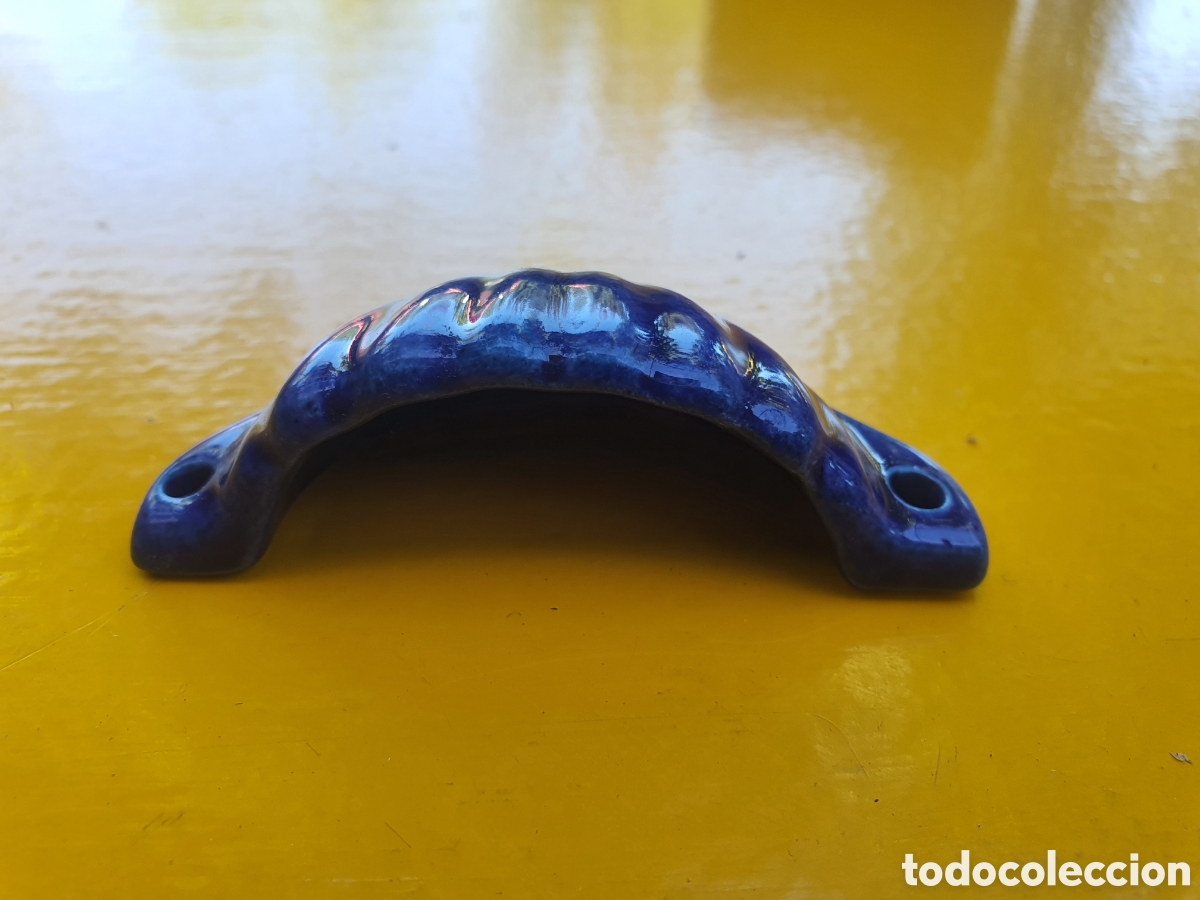 Segunda mano: Lote 6 tiradores concha azul cobalto - Foto 3