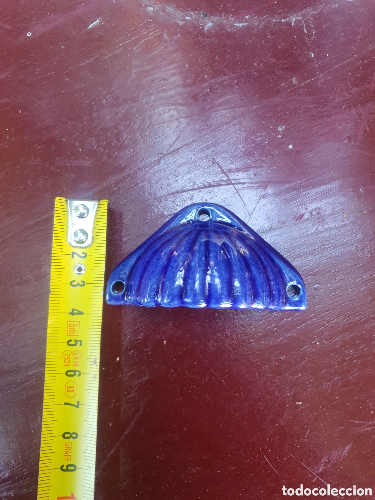 Segunda mano: Lote 6 tiradores concha azul cobalto - Foto 5