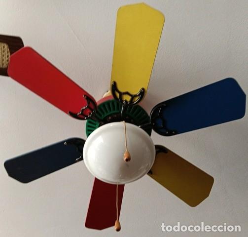 Segunda mano: 3 LAMPARAS VENTILADOR de TECHO - Foto 2