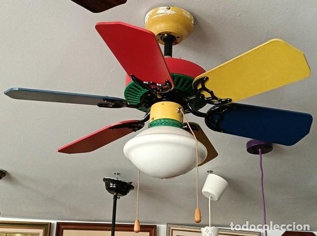 Segunda mano: 3 LAMPARAS VENTILADOR de TECHO - Foto 3