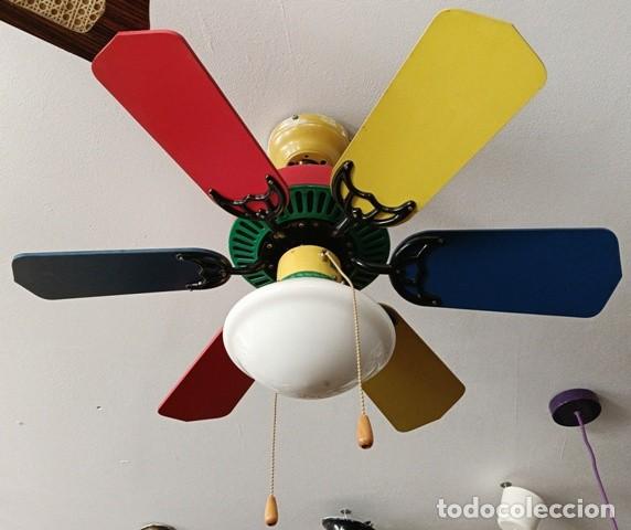 Segunda mano: 3 LAMPARAS VENTILADOR de TECHO - Foto 4