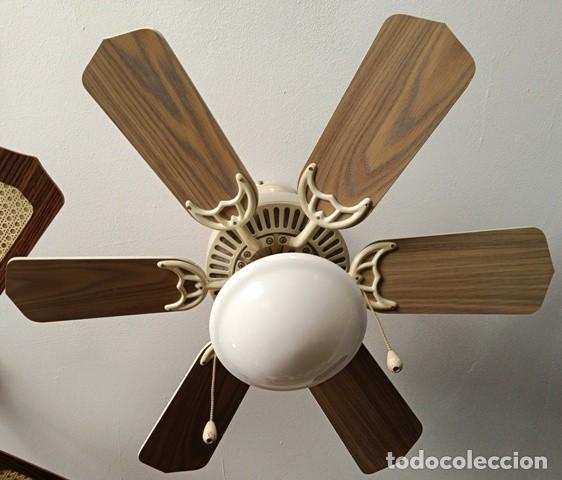 Segunda mano: 3 LAMPARAS VENTILADOR de TECHO - Foto 5